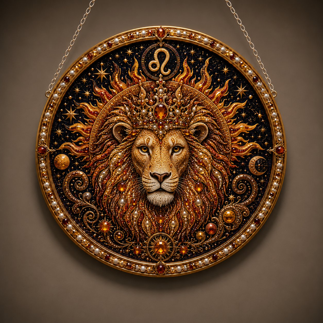✨Last Day 49% OFF - DIY 12 Zodiac Signs Pearl Art Kit ♈🌙