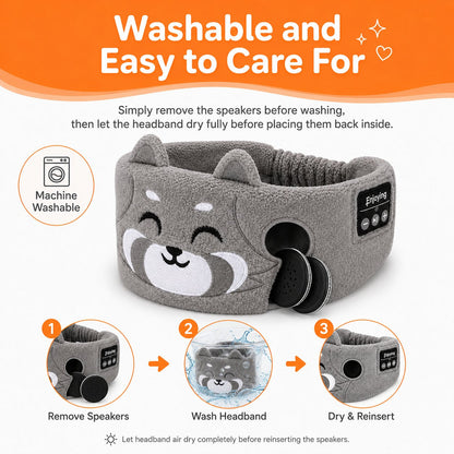 🔥Kids Bluetooth Animal Headphones — Soft, Comfy & Stays On