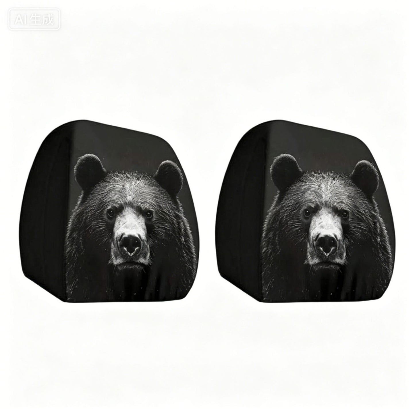 🎖️2026 Ghost Face Headrest Covers | 2Pcs