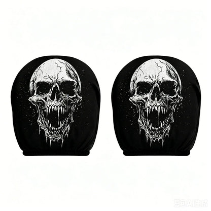🎖️2026 Ghost Face Headrest Covers | 2Pcs