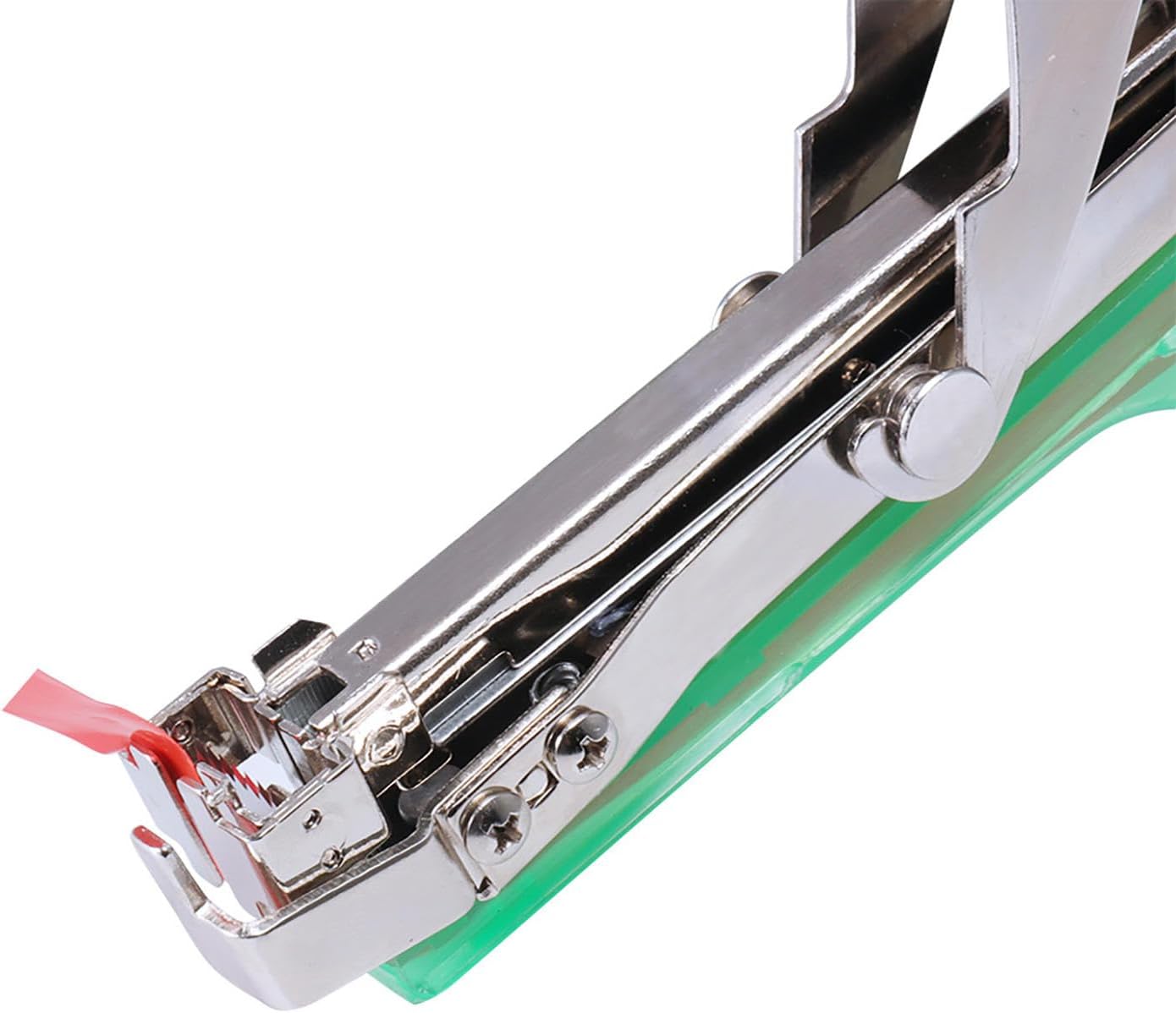 ✨Plant Tying Machine Tool Plant Tying Machine with Green Tape Stem Tie Orchard Manual Stem Tie for Grape Tomato Cucumber Vines
