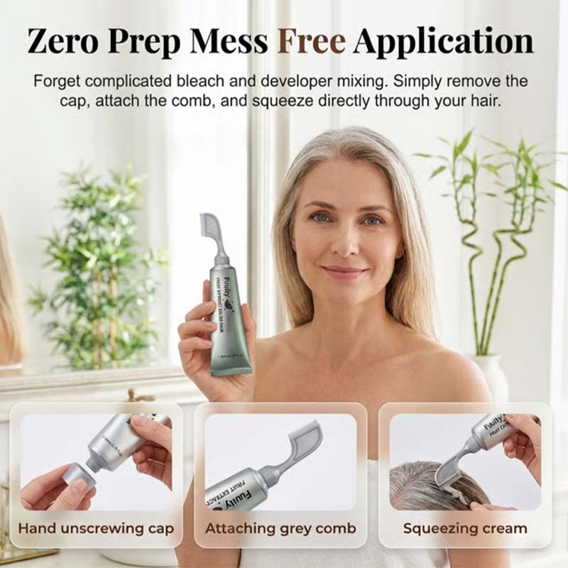 ✨Fruit Hair Dye Cream, Covers Gray & Nourishes✨