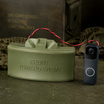 ✨Ring Cam Claymore Landmine Doorbell Sign