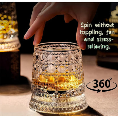 🎖️Rotating Whisky Glass