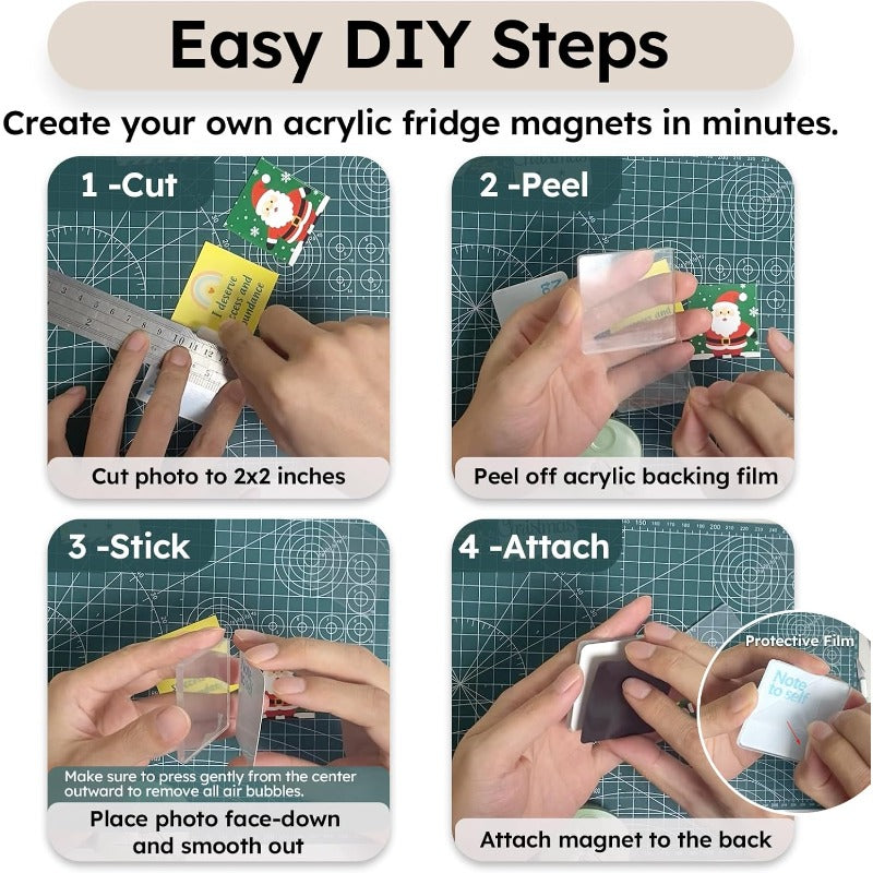 🔥Easy DIY Photo Magnets