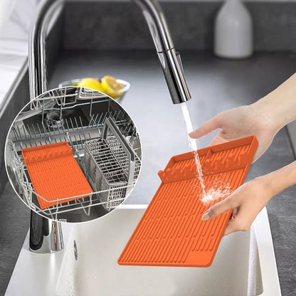 ✨🌞Summer Sale 49% OFF🍖Silicone BBQ Side Shelf Mat — Keep Tools Clean & Close