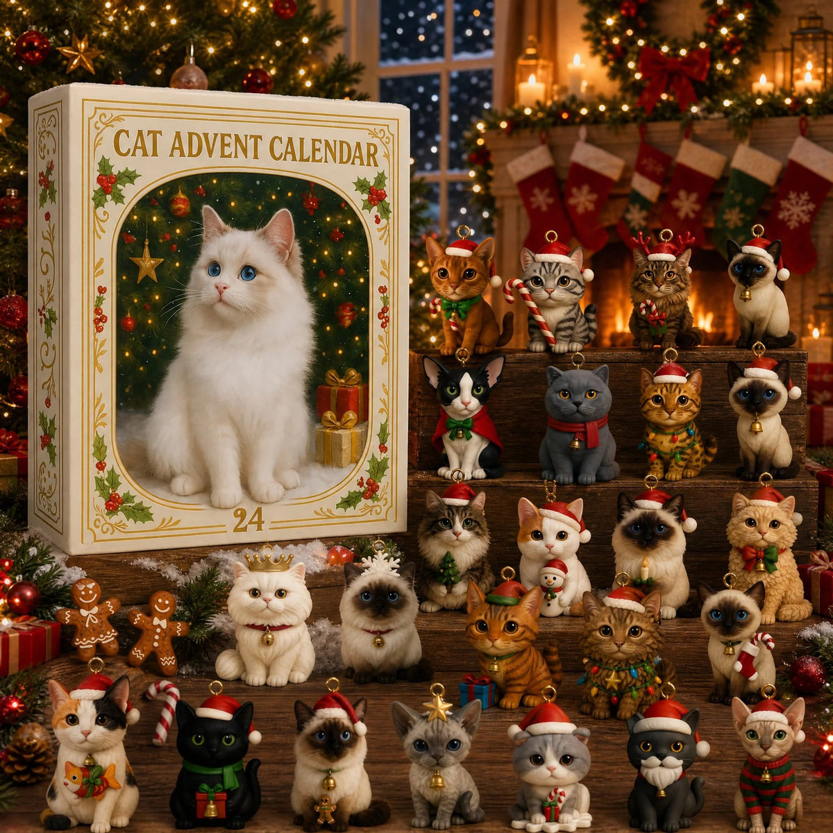 ✨😻 2026 Cat Lovers Advent Calendar – 24 Cute Cat Surprises 🎁