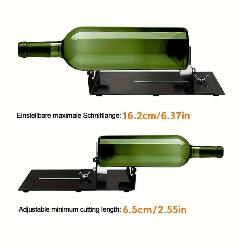 🎖️Glass Bottle Cutter, Multifunctional Glass Cutter Tool