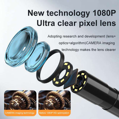 🔥4.3“ Screen Industrial Endoscope HD Pipeline Borescope Camera
