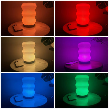 🎖️Cozy Table Lamp - Bedside Light - The Wave Lamp