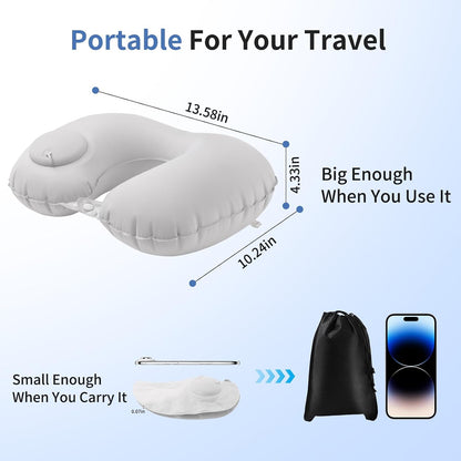 🎖️Inflatable Travel Neck Pillow