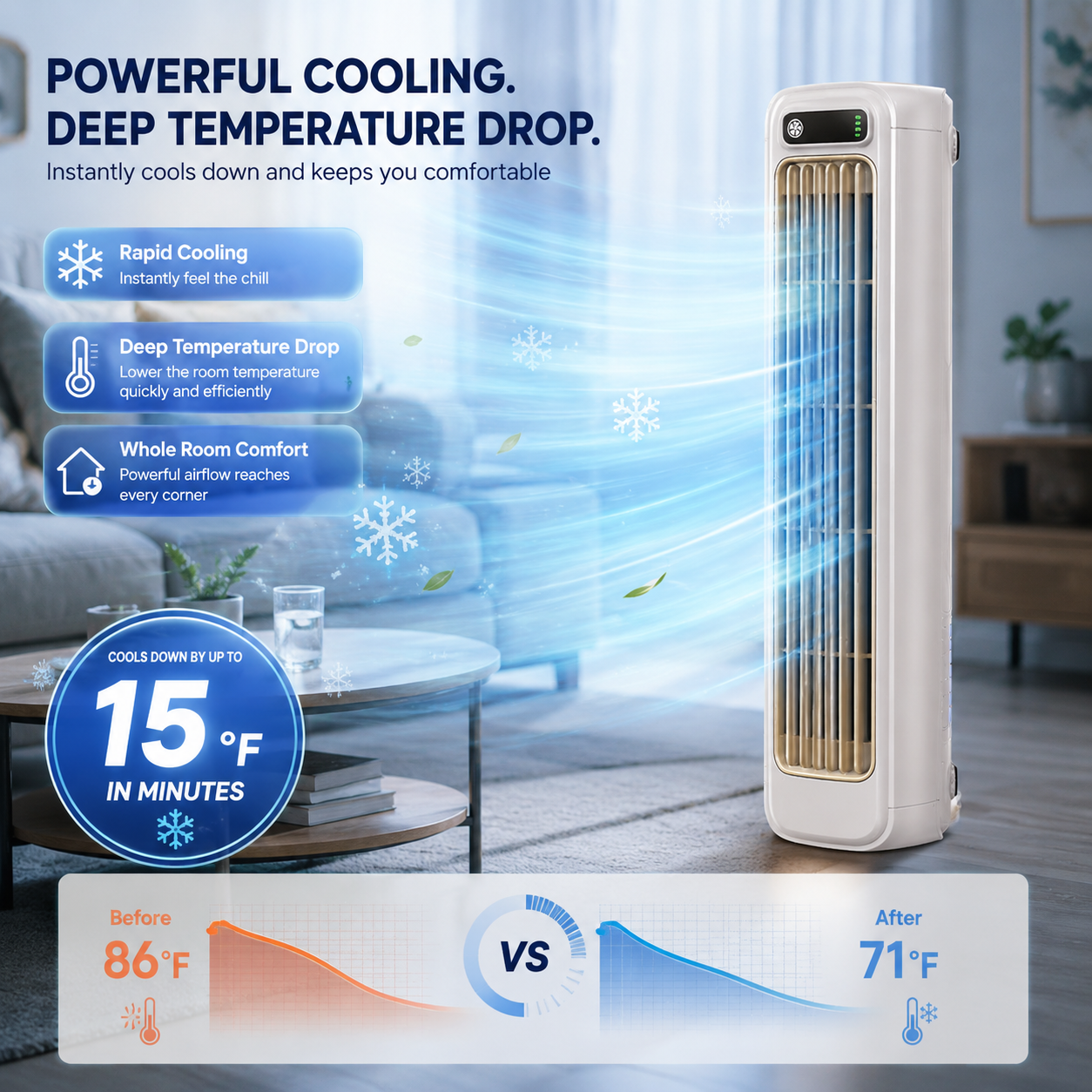 🔥Summer Bash 49% OFF🌊Wireless Charging Air Conditioner