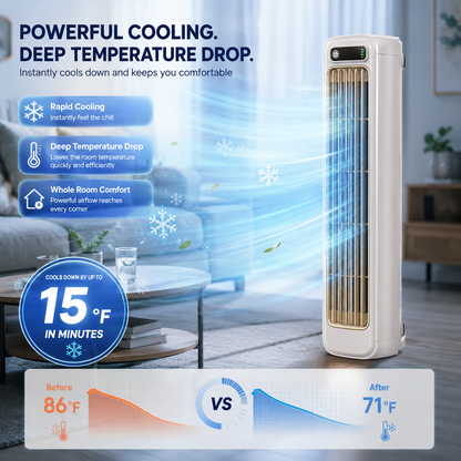 🔥Summer Bash 49% OFF🌊Wireless Charging Air Conditioner