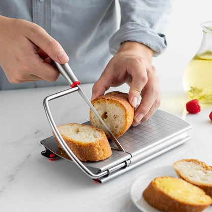 🎖️Cheese Slicer with Blade for Block Cheese