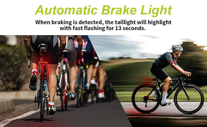 ✨Smart Bike Tail Light – Ride Safe, Be Seen Everywhere🚴