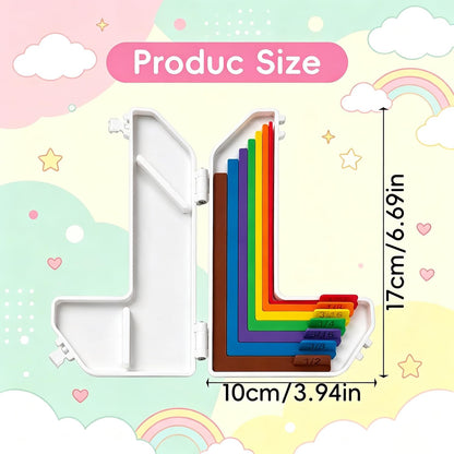 🎖️7pcs Paper Crafting Alignment Guides with Case for Card Making