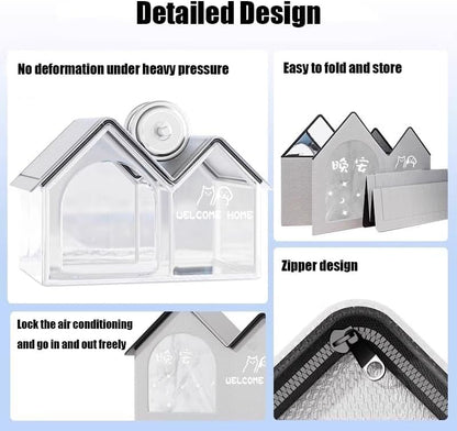 🔥Pet Air Conditioned house(Free ice bag 10+ water absorbent cotton bag*2+ cold-proof pad*1]