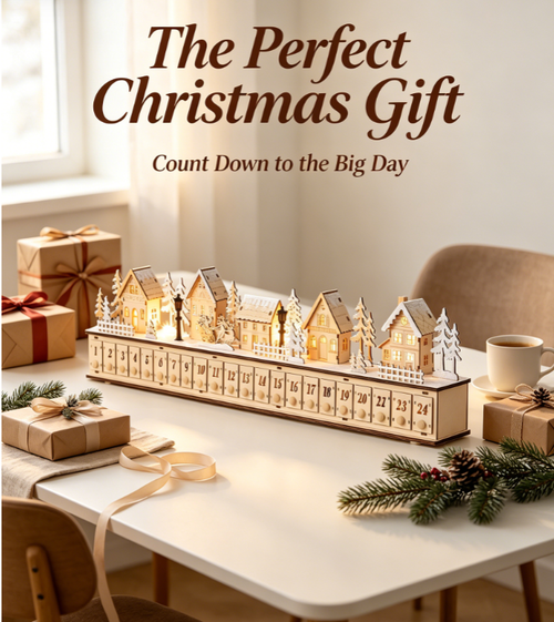 ✨Home Reflections Christmas Village Advent Calendar(📦Free Shipping)