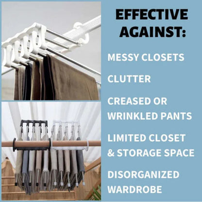 🔥Multipurpose Hanger Organizer👖