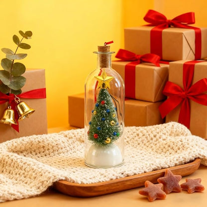 🎖️Limited Time 50% Off🎄 8" Recordable Christmas Tree Message In A Bottle