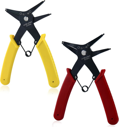 🔥2 PCS SET🔥 2-in-1 Internal & External Circlip Pliers 10-40mm