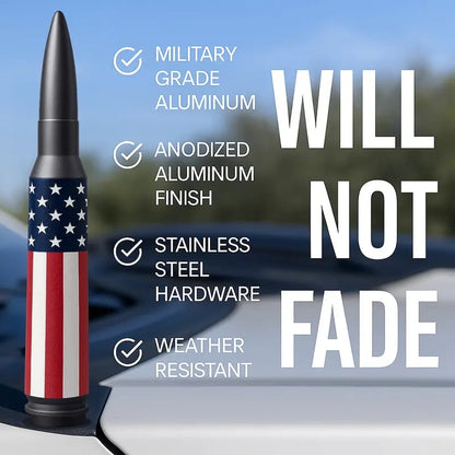 🎖️Hot Sales 49% OFF🔥50 Cal Badass Bullet Antenna for Ford Dodge GMC Chevy & Jeep 200