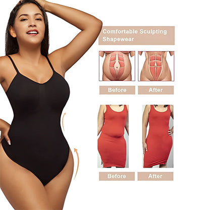 🔥Seamless Covered Bust Jumpsuit Thong Bodysuit Fit Womenswear
