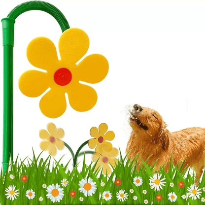 ✨ Crazy Daisy Sprinkler – Funny Dancing Flower Water Sprinkler for Kids, Dogs & Garden Fun 🌼