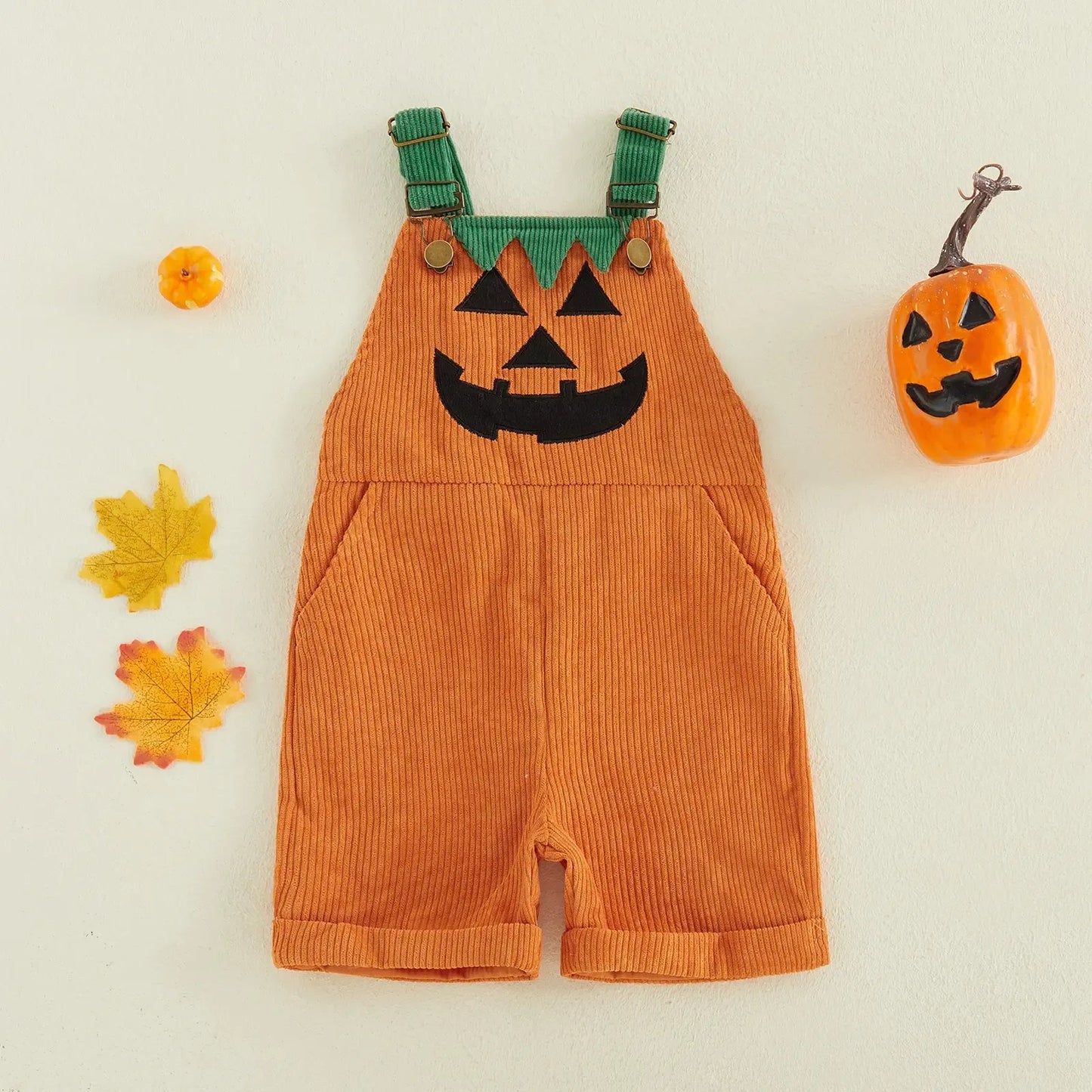 ✨Halloween Early Sale🎃Baby Boy Halloween Overalls