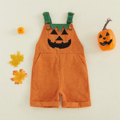 ✨Halloween Early Sale🎃Baby Boy Halloween Overalls
