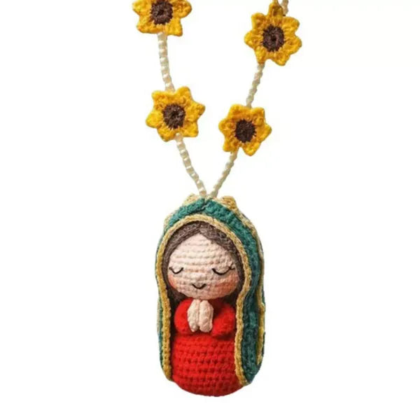 ✨Handmade Knitted Doll,Mary hanging ornament🔥