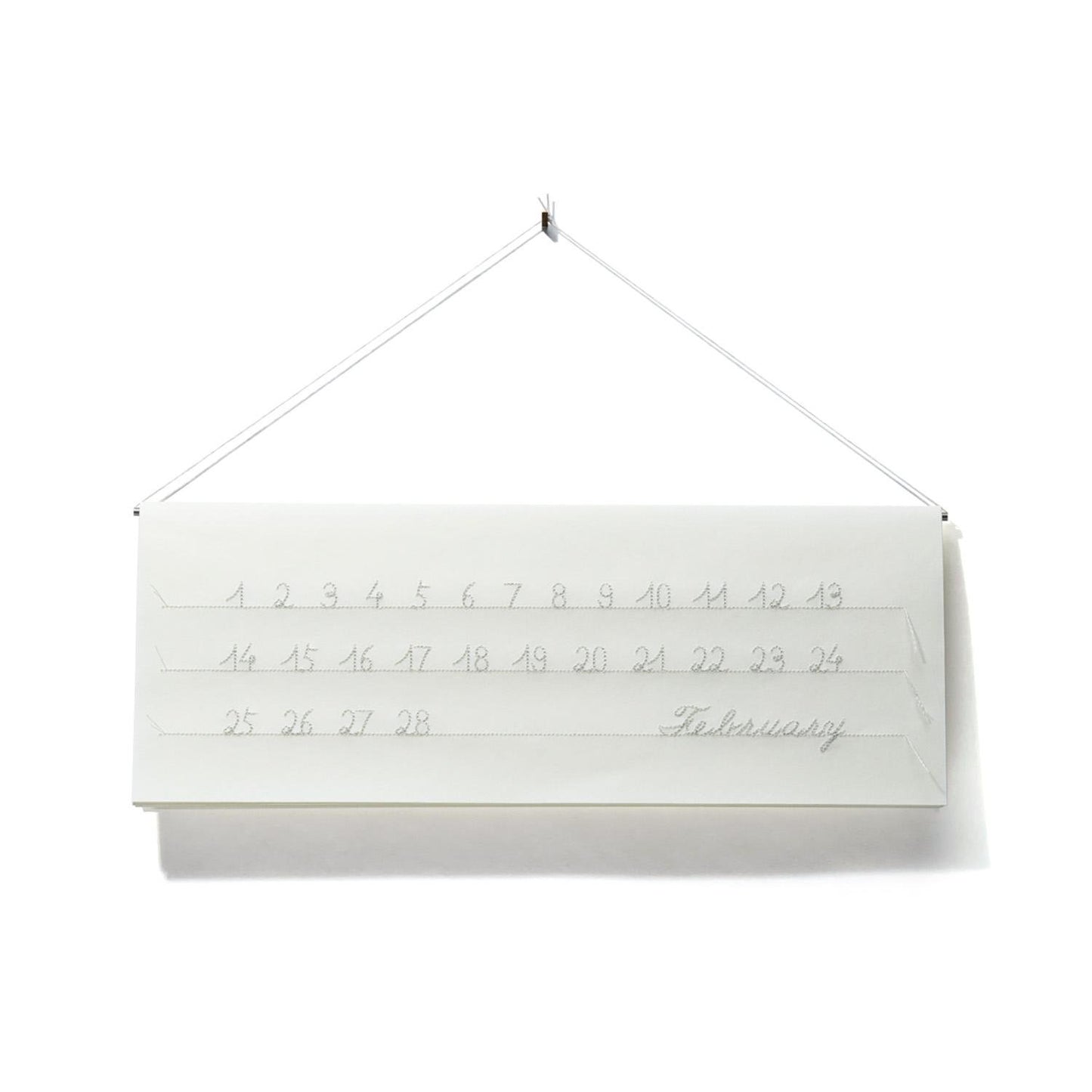 🔥2026 HOT SALE 49% OFF - 📅🪡A fun embroidered calendar, perfect for hanging in the living room🪡