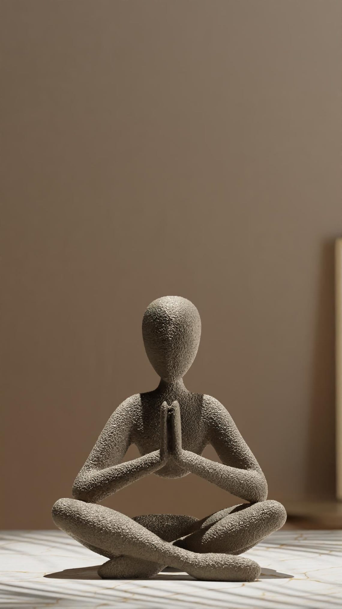 🎖️Yoga Meditation Figure – Minimalist Zen Statue