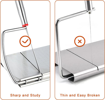 🎖️Cheese Slicer with Blade for Block Cheese