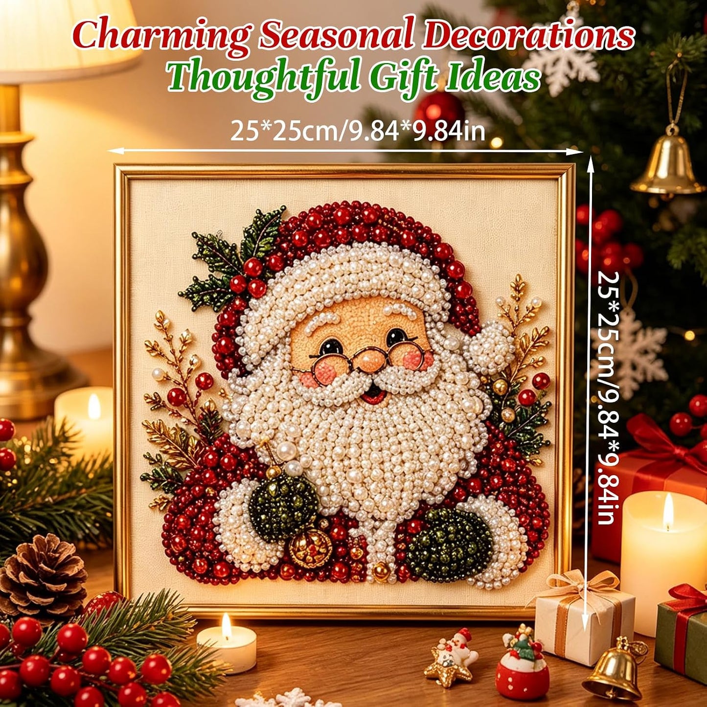 🎖️DIY Christmas Pearl Diamond Art Painting Art Kit