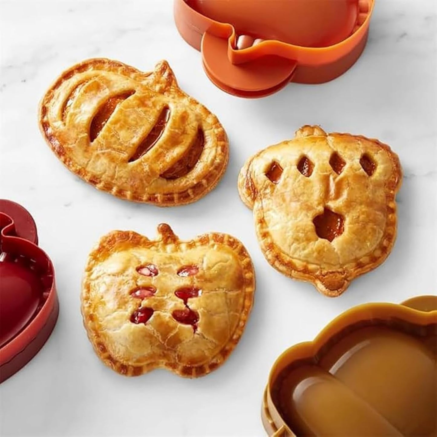 🔥3Pcs Set Classic Mini Hand Pie Molds, Pocket Pie Press, Dough Pocket Pie Presser Molds