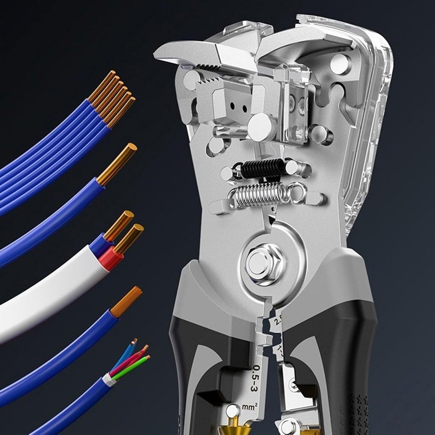 🎖️Professional Wire Stripper Stripping Pliers for Electricians Supports 0.2-10mm²