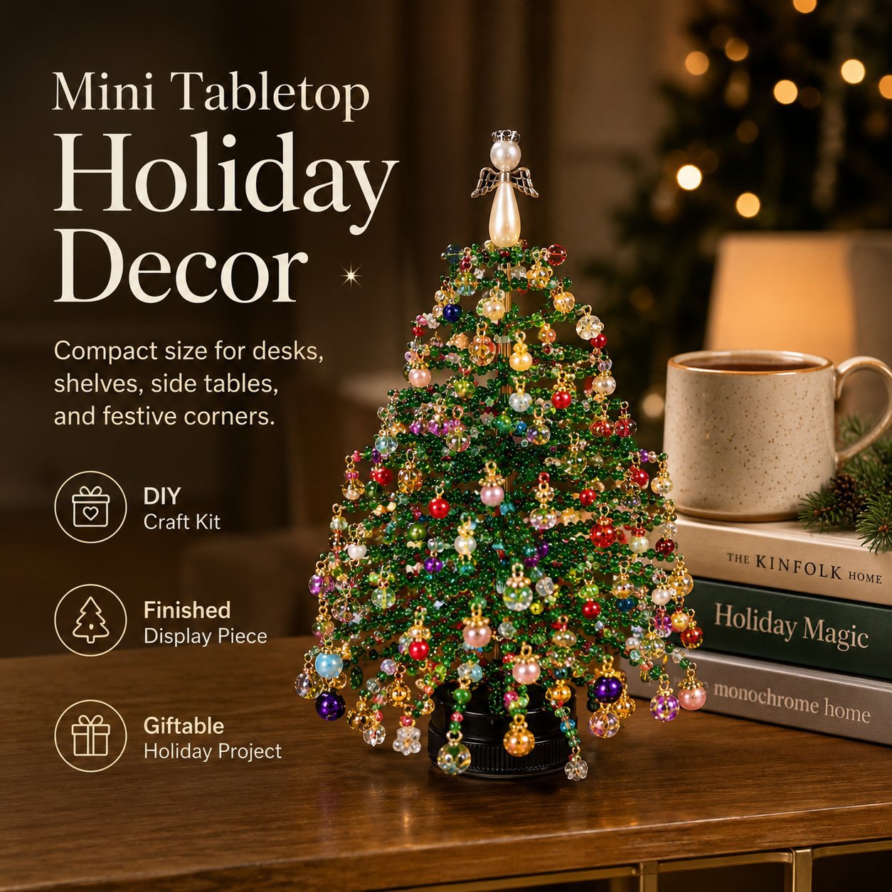 🎖️DIY Beaded Christmas Tree Kit