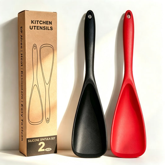 🎖️Pack of 2 Cooking Spoons for Non stick Cookware