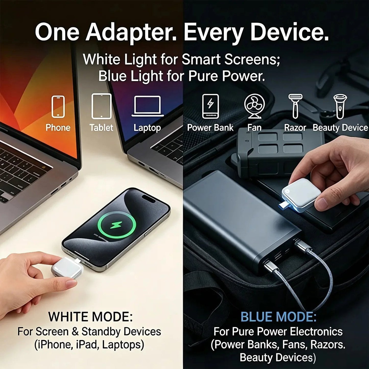 🏆 50K+ SOLD!🔥2026 Fast 140W Charger with AI Smart Auto Power-off