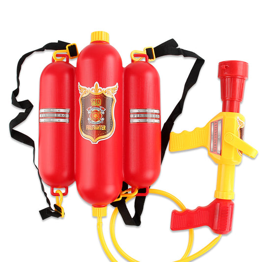 🔥Novelty Firefighter Backpack Water Gun Blaster for Kids
