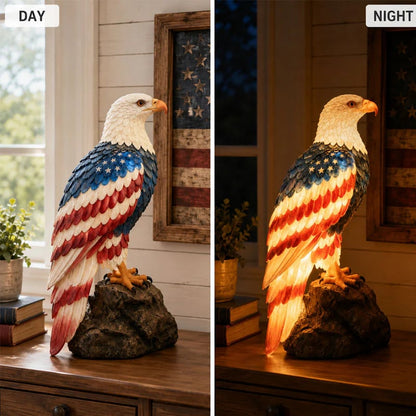 ✨🦅🇺🇸 250th Anniversary Patriotic Bald Eagle Lamp