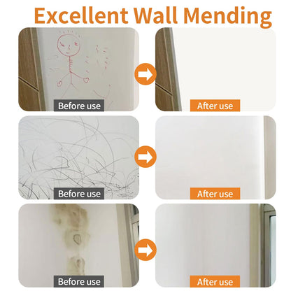 🔥Two-in-One Wall Repair Roller Paint—Effortless DIY Fixes!