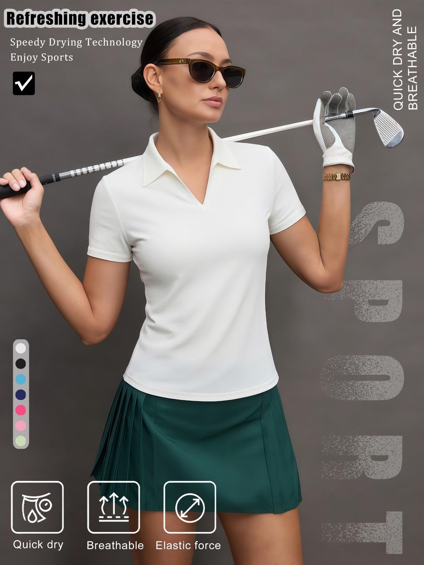 ✨Hot Sale👕 WOMEN’S SPORTS POLO SHIRT