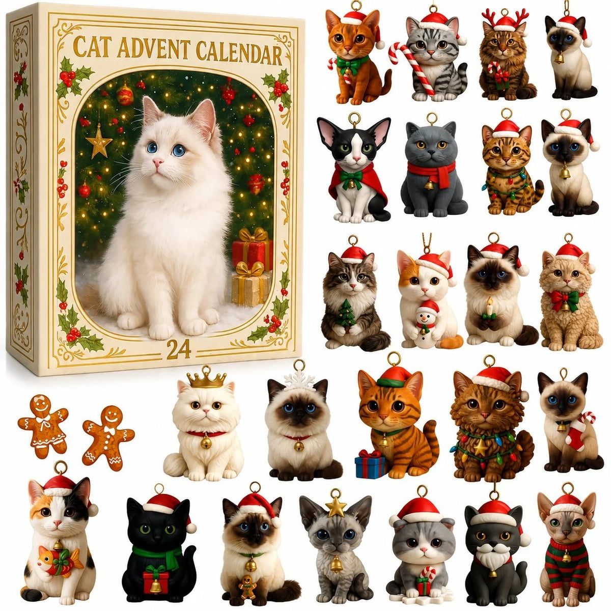 ✨😻 2026 Cat Lovers Advent Calendar – 24 Cute Cat Surprises 🎁