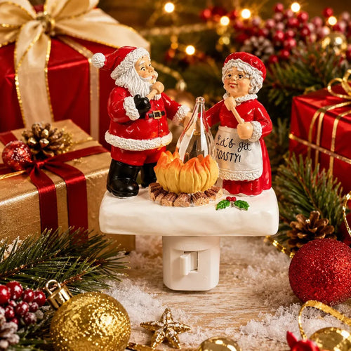 ✨Early Christmas Sale 🎄 Santa Claus Resin Night Light — A Cheerful Glow for Christmas