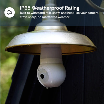 ✨Hot Sale💡📹 2026 Upgraded Light Bulb Security Camera – Smart 360° Home Protection