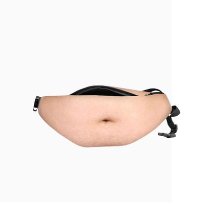 🔥Funny Belly Bag – Realistic Big Belly Novelty Waist Bag