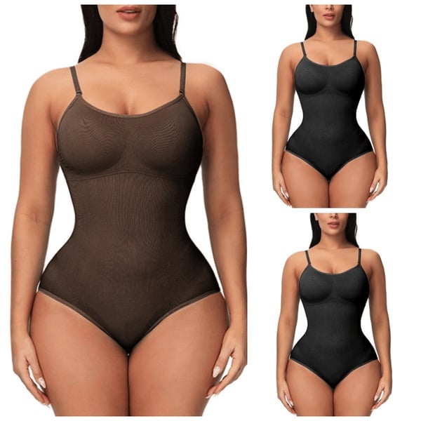 🔥Seamless Covered Bust Jumpsuit Thong Bodysuit Fit Womenswear