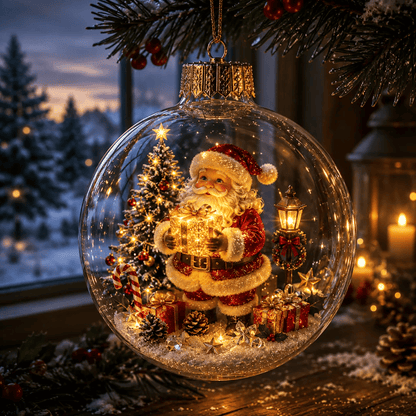 ✨Limited time 50% OFF -✨🎄 Glowing Christmas Story Ornament – Light-Up Mini Holiday Scene(📦Buy 3 Free Shipping)
